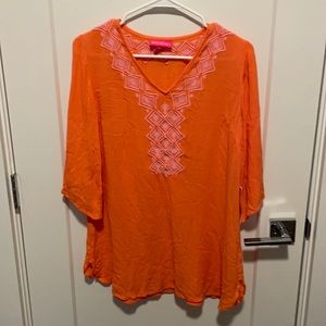 Lilly Pulitzer by Target, M, Orange Beach Coverup